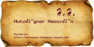 Hutvágner Hasszán névjegykártya